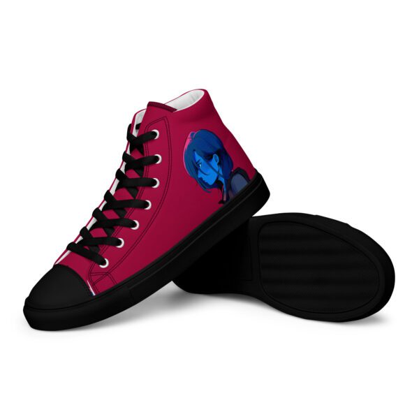 "Frenetic Outlaws" Men's High-Top Sneakers - Imagen 5