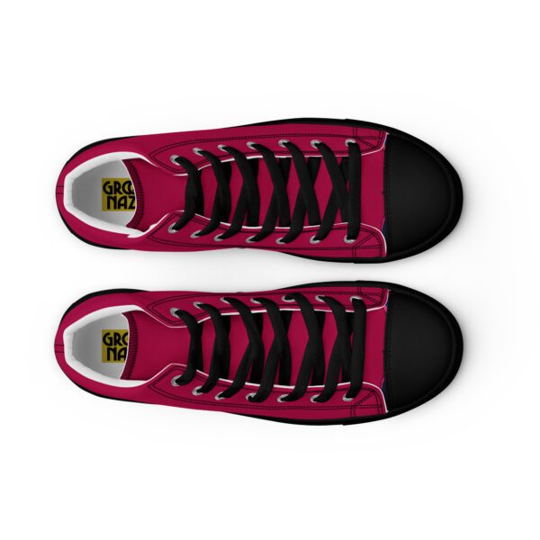 "Frenetic Outlaws" Women’s High-Top Sneakers - Imagen 4