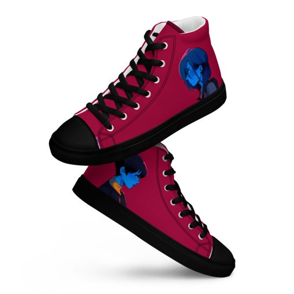 "Frenetic Outlaws" Women’s High-Top Sneakers - Imagen 5