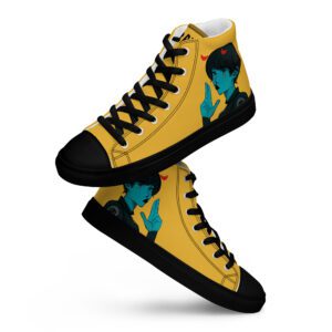"Betrayal" Men's High-Top Sneakers